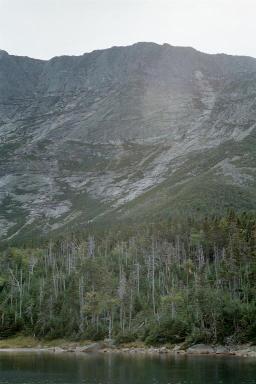 Baxter Peak from Chimney Pond